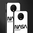 nasa white glass case for oneplus 7t image-2