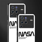 nasa white glass case for vivo x80 pro 5g image-2