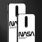 nasa white glass case for oneplus 8 image-2