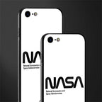 nasa white glass case for iphone 8 image-2
