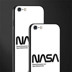 nasa white glass case for iphone 6s plus image-2