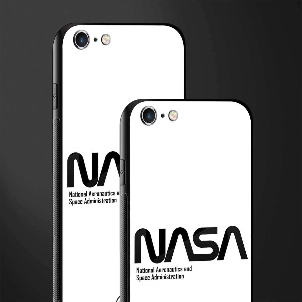 nasa white glass case for iphone 6 image-2