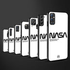 nasa white glass case for realme c35 image-3
