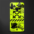neon travis scott x anti social social club glass case for realme narzo 20a image