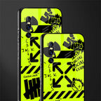 neon travis scott x anti social social club glass case for vivo v15 pro image-2