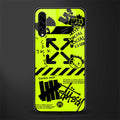 neon travis scott x anti social social club glass case for samsung galaxy a50s image