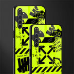 neon travis scott x anti social social club glass case for realme 6 pro image-2