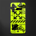 neon travis scott x anti social social club glass case for realme 6 pro image
