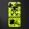 neon travis scott x anti social social club glass case for redmi note 7s image