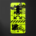 neon travis scott x anti social social club glass case for samsung galaxy s9 plus image