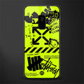 neon travis scott x anti social social club glass case for samsung galaxy s9 image