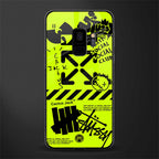 neon travis scott x anti social social club glass case for samsung galaxy s9 image