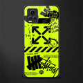 neon travis scott x anti social social club back phone cover | glass case for vivo y73