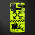 neon travis scott x anti social social club glass case for vivo v21 5g image