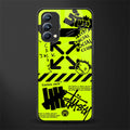 neon travis scott x anti social social club glass case for oppo f19 image