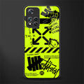 neon travis scott x anti social social club glass case for poco m4 pro 5g image
