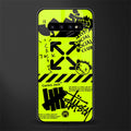 neon travis scott x anti social social club glass case for samsung galaxy s10 image