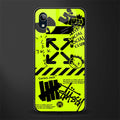 neon travis scott x anti social social club glass case for vivo y91i image
