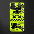 neon travis scott x anti social social club glass case for samsung galaxy a21s image