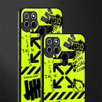 neon travis scott x anti social social club glass case for realme c25 realme c25s image-2