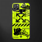 neon travis scott x anti social social club glass case for realme c25 realme c25s image