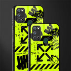 neon travis scott x anti social social club glass case for realme 7i image-2
