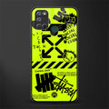 neon travis scott x anti social social club glass case for realme 7i image