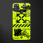 neon travis scott x anti social social club glass case for realme 7i image