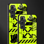 neon travis scott x anti social social club glass case for vivo v20 se image-2