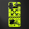 neon travis scott x anti social social club glass case for samsung galaxy s20 fe image