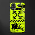 neon travis scott x anti social social club glass case for realme x7 image