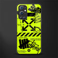 neon travis scott x anti social social club glass case for oneplus 9 pro image