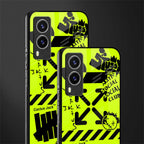 neon travis scott x anti social social club glass case for vivo v21e 5g image-2