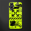 neon travis scott x anti social social club glass case for vivo v21e 5g image