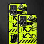 neon travis scott x anti social social club glass case for vivo y21 image-2