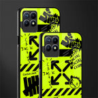 neon travis scott x anti social social club glass case for realme 8i image-2