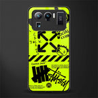 neon travis scott x anti social social club glass case for mi 11 ultra 5g image