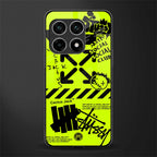 neon travis scott x anti social social club glass case for oneplus 10 pro 5g image