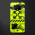neon travis scott x anti social social club glass case for oneplus 7t image
