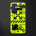neon travis scott x anti social social club back phone cover | glass case for oneplus 9