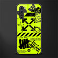 neon travis scott x anti social social club glass case for oneplus nord ac2001 image