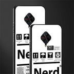 nerd white label glass case for vivo s1 pro image-2