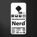 nerd white label glass case for vivo s1 pro image