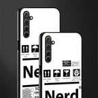 nerd white label glass case for realme 6i image-2