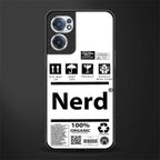 nerd white label glass case for oneplus nord ce 2 5g image