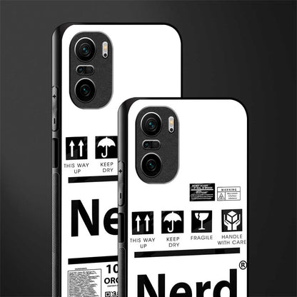 nerd white label glass case for mi 11x 5g image-2