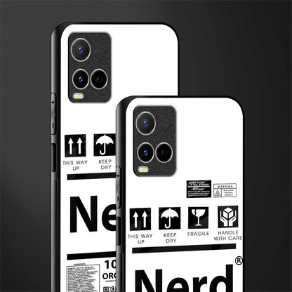 nerd white label glass case for vivo y33s vivo y33t image-2