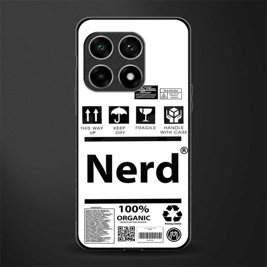 nerd white label glass case for oneplus 10 pro 5g image