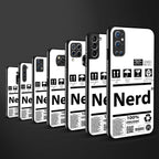 nerd white label glass case for samsung galaxy a70 image-3