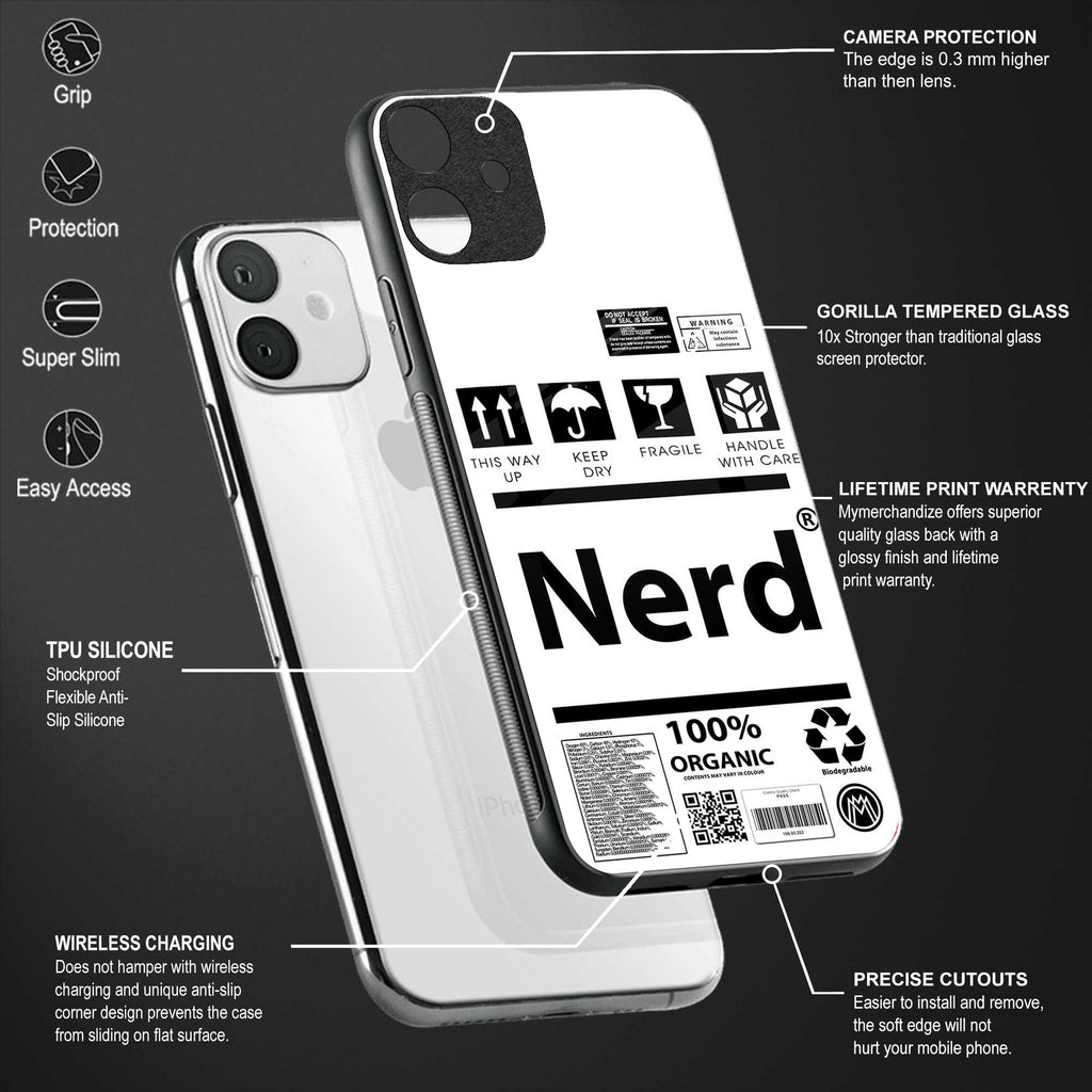 nerd white label glass case for samsung galaxy a51 image-4
